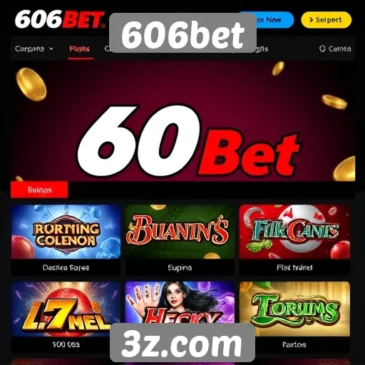 Análise dos jogos disponíveis no site 606bet