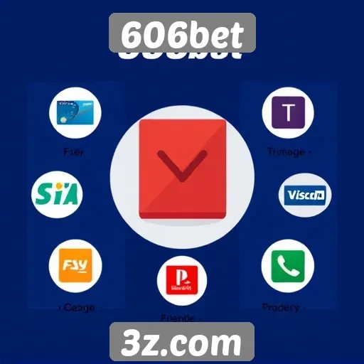 Métodos de pagamento aceitos no 606bet