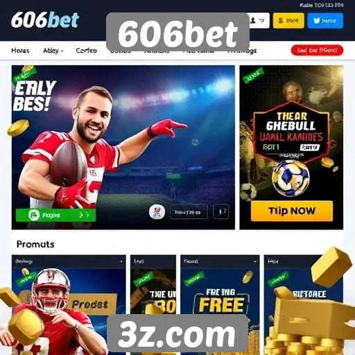 Promoções e bônus oferecidos no site 606bet